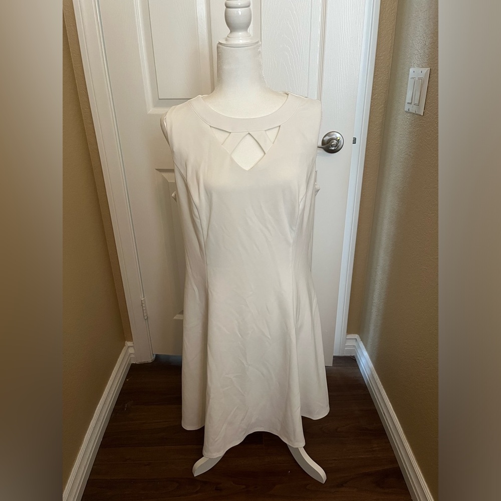 Cute Simple White Dress